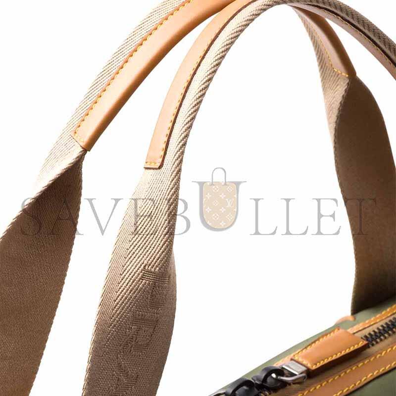 PRADA RE-NYLON AND LEATHER DUFFLE BAG 2VC040 (44.5*40*24cm) 